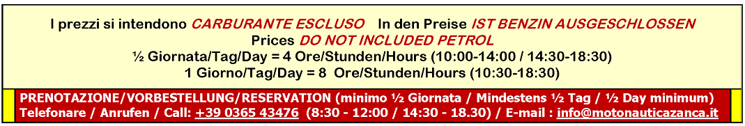Noleggio Condizioni Zanca